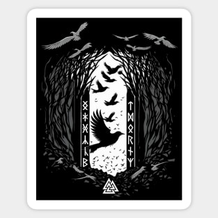 Gates Of Valhalla Sticker